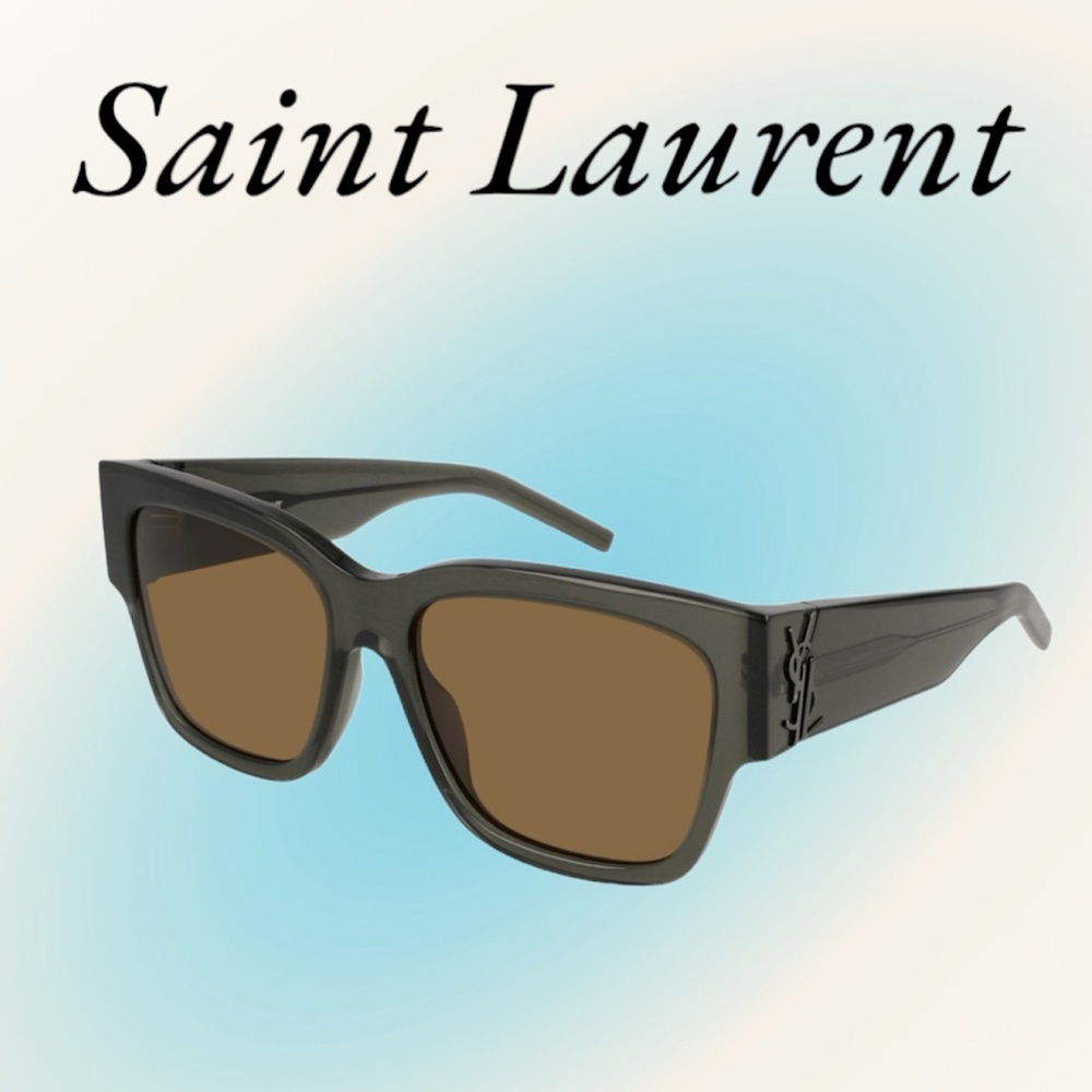 New Saint Laurent SL M21-005 Monogram sunglasses unisex